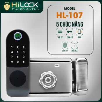 Khóa cửa vân tay HLO-107