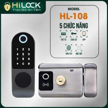 Khóa cửa vân tay HLO-108